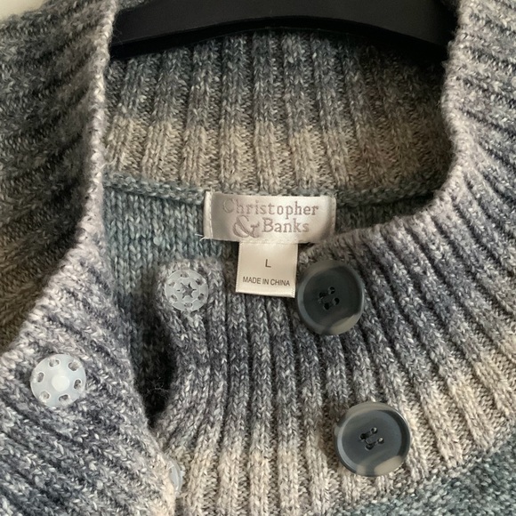 Christopher & Banks Short Sleeve Sweater - Picture 2 of 4